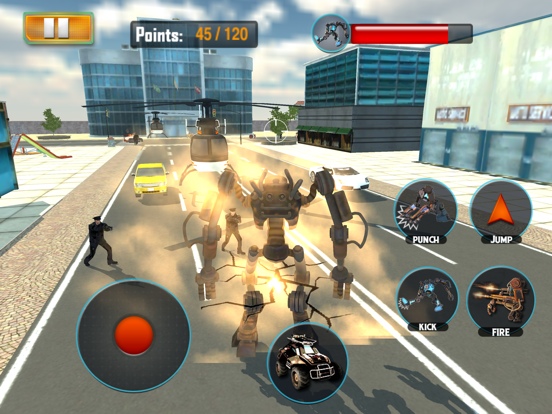 Robot Car Hero Sim 3D iPad screenshot