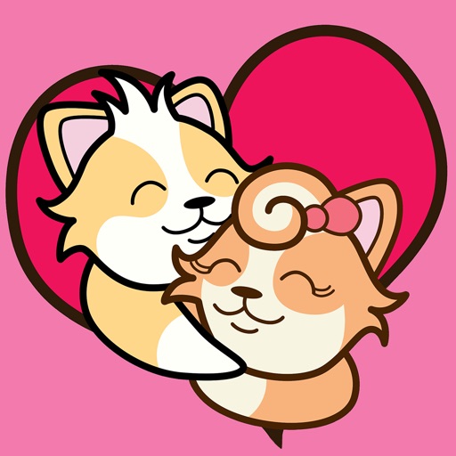 Animated CORGi Couple Love Story