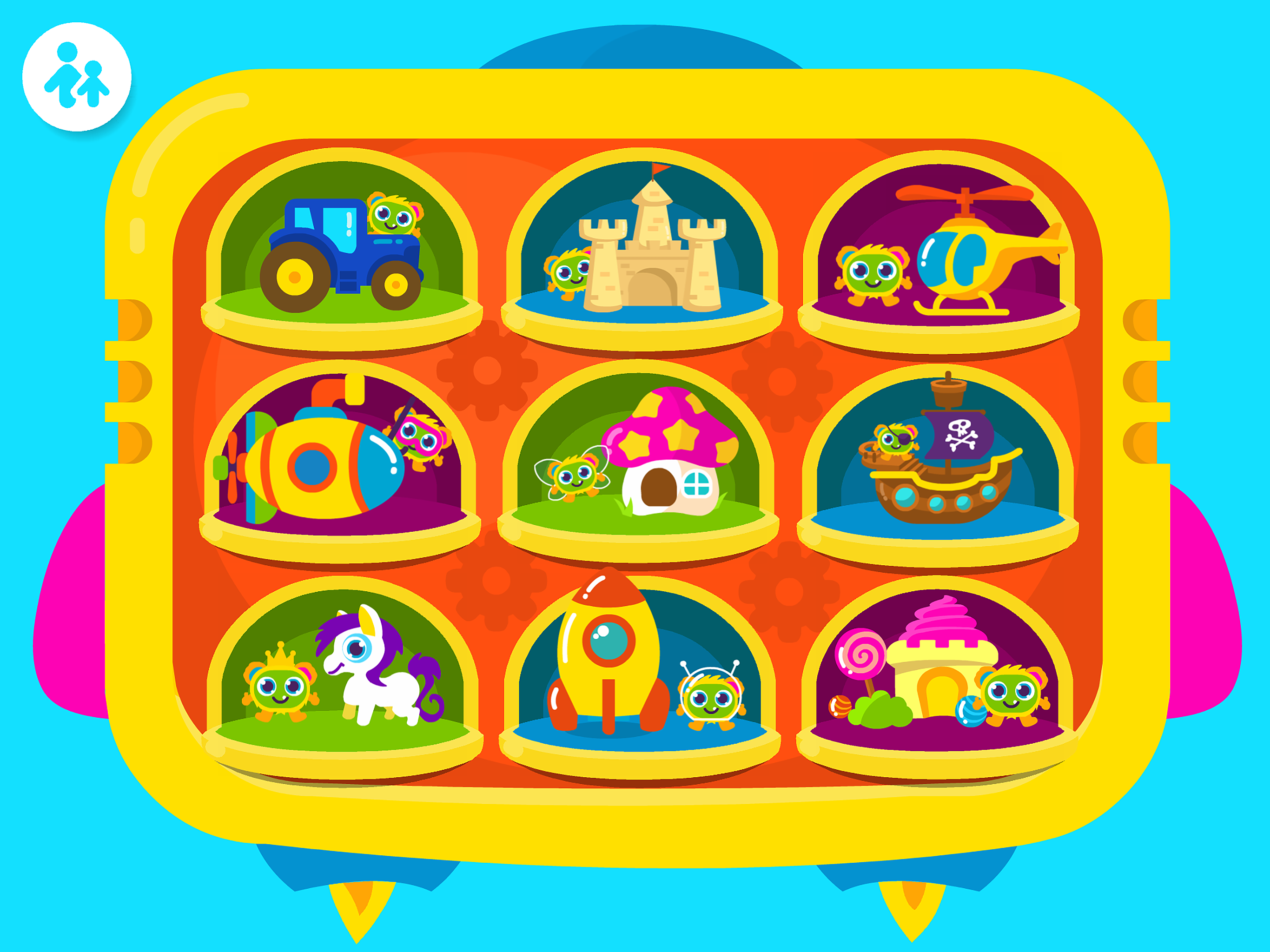 Bogga Puzzle - games for toddlers