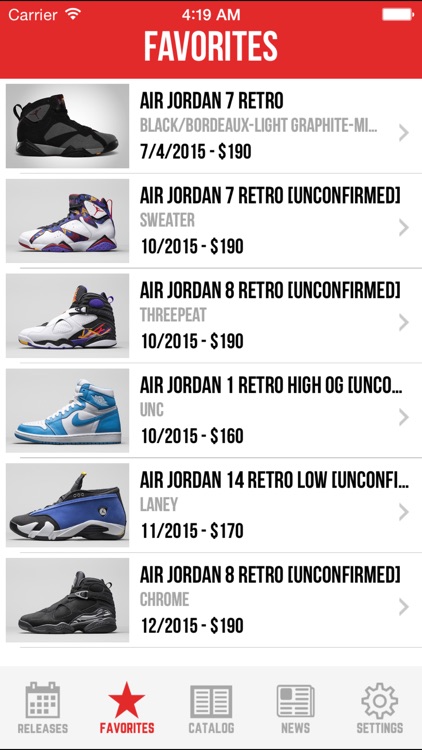 Sneaker Crush Pro: Air Jordan & Nike Release Dates