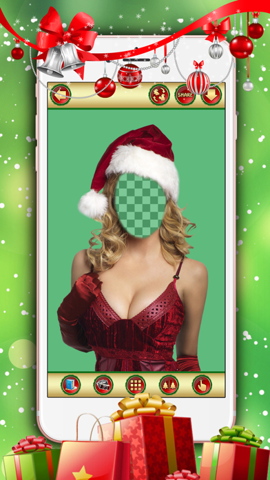 Sexy Santa Photo Editor - Mr & Mrs Claus Costumes Screenshot