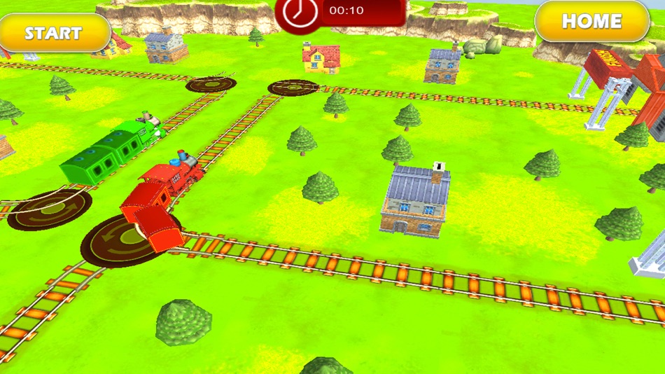 #4. Tricky Train 3D Puzzle Game (iOS) By: Girish Kumar