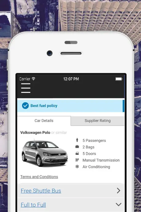 CarRentalchoice.com - Mietwagen App