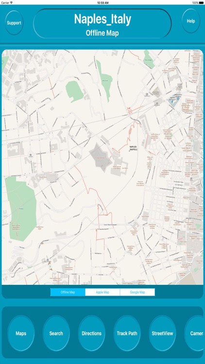 Naples Italy Offline City Maps Navigation
