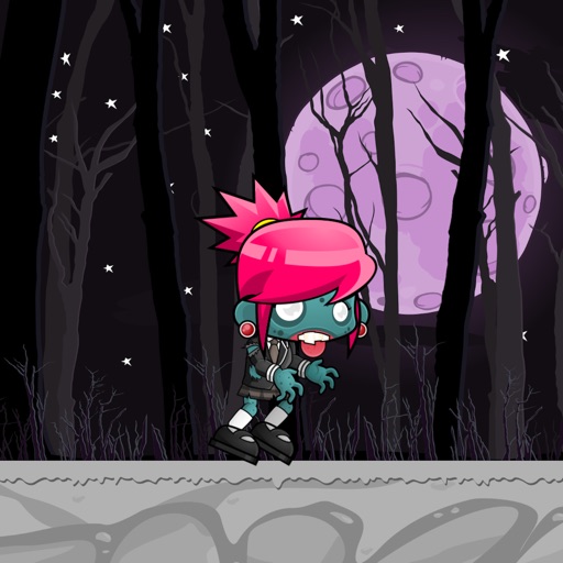 Zombie Girl - Addictive Zombie Jumper Girls Game