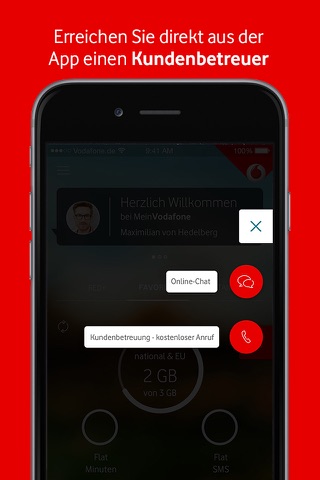 MeinVodafone screenshot 2