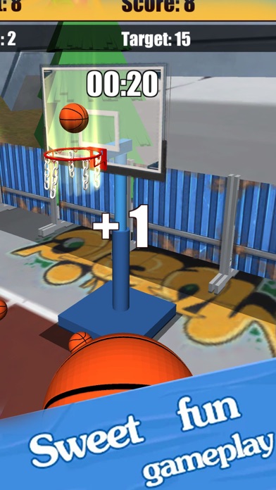 Amazing Basketball Toss screenshot 2