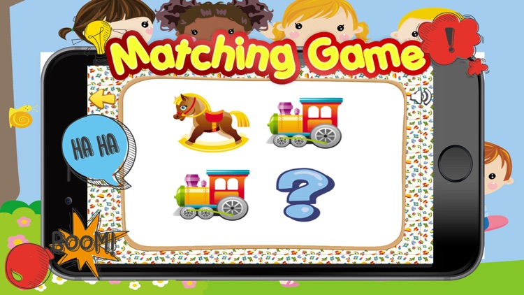 Kids Toys Matching Game for Toddler:Learn&Remember