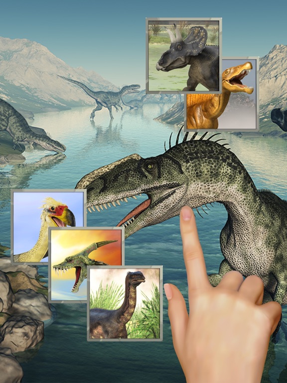 Screenshot #5 pour Dinosaurs Puzzles 2