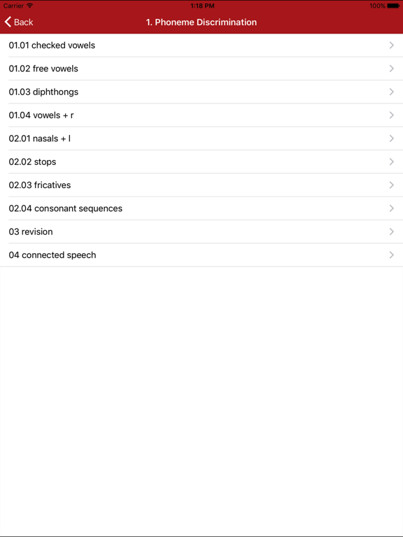 Screenshot #5 pour American English Pronunciation (Radboud)