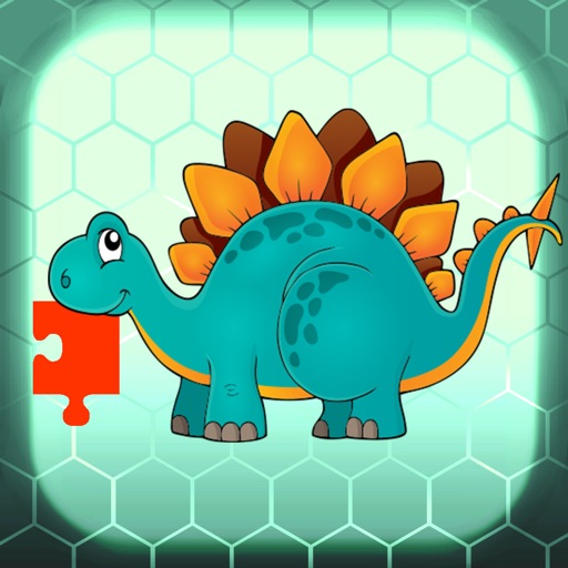 Dinoland : dinosaur life jigsaw puzzle Icon