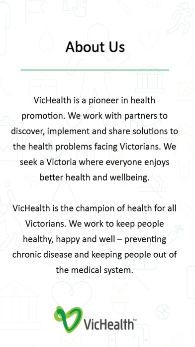 VicHealth screenshot 2