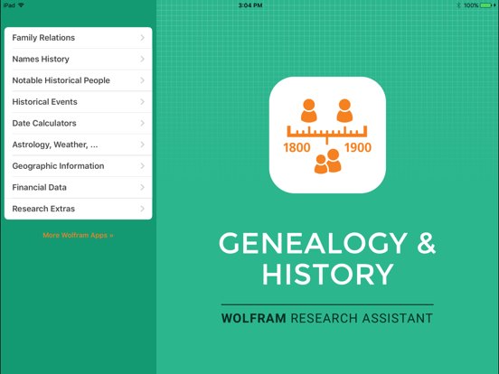 Screenshot #4 pour Wolfram Genealogy & History Research Assistant