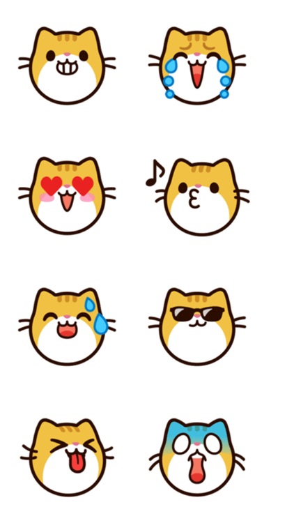 Satisfied Cat Emojis screenshot-3