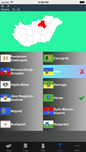 Hungary County Maps, Capitals & Coat of Arms(圖2)-速報App