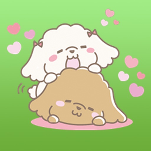 Baby Toy Poodle Stickers Pack icon