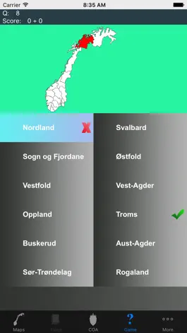 Game screenshot Norway County Maps and Capitals hack
