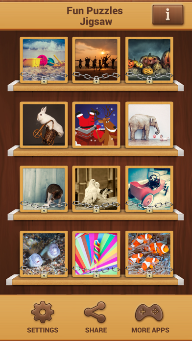 Screenshot #1 pour Jeux De Puzzle Amusant - Casse-tête Gratuit