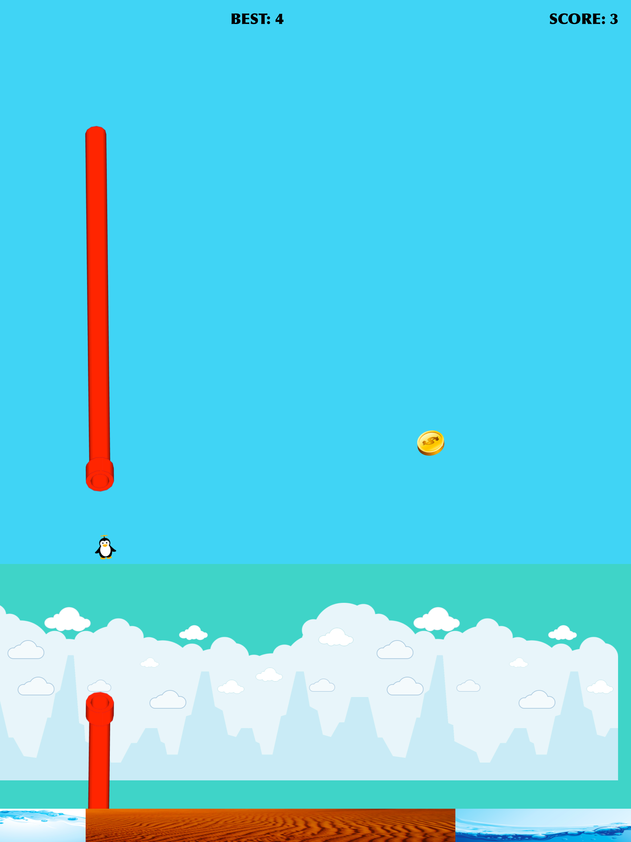 Air Penguin Fly: Flap Wings Flying Jump Adventure screenshot 9