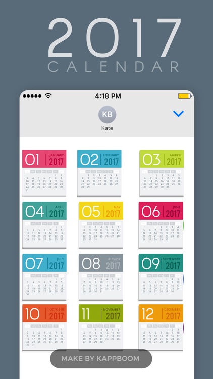 2017 Calendar Stickers screenshot-4