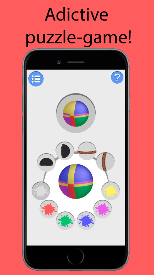 #3. Spray Ball – Brain Challenge (iOS) Podle: CASUAL NINE SOCIEDAD LIMITADA