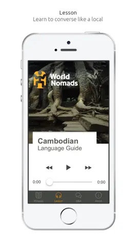 Game screenshot Cambodian Language Guide & Audio - World Nomads hack