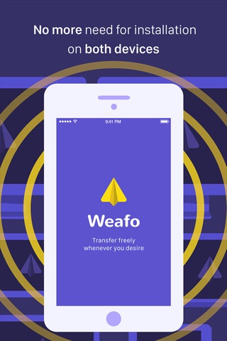 Weafo File Transfer - Share Photo & Video via WiFi screenshot 2