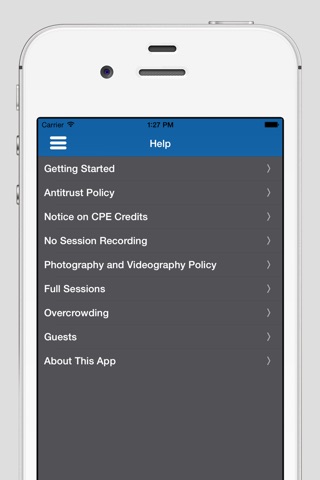 Conference: CCA Meeting App screenshot 4