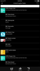 British Radio - UK Radio screenshot #1 for iPhone