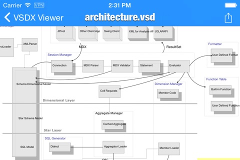 VSD and VSDX Viewer screenshot 2