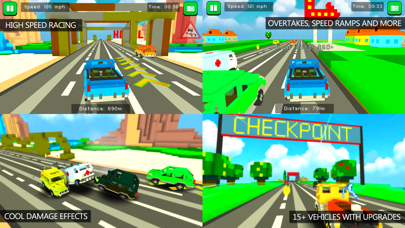 Blocky Traffic Racersのおすすめ画像1