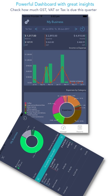 Taxpense: GST, VAT, Tax, Income & Expense Tracker
