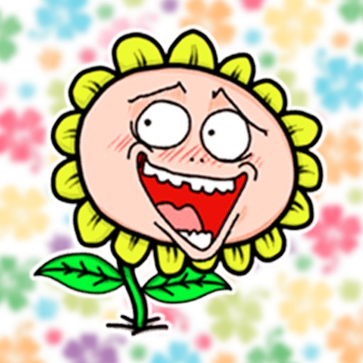 Crazy Sunflower Stickers! icon