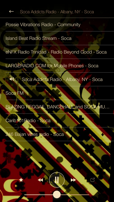 Screenshot #2 pour Soca Music Radio ONLINE FULL