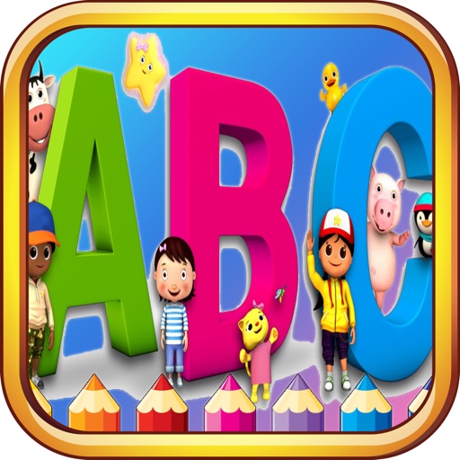 Abc Animals Coloring Book - Learn To Draw icon