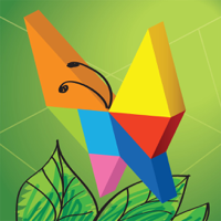 Kids Learning Puzzles Garden Animals K12 Tangram