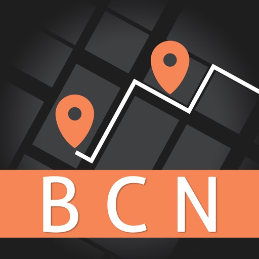 Barcelona City Guide & Offline Travel Map icon