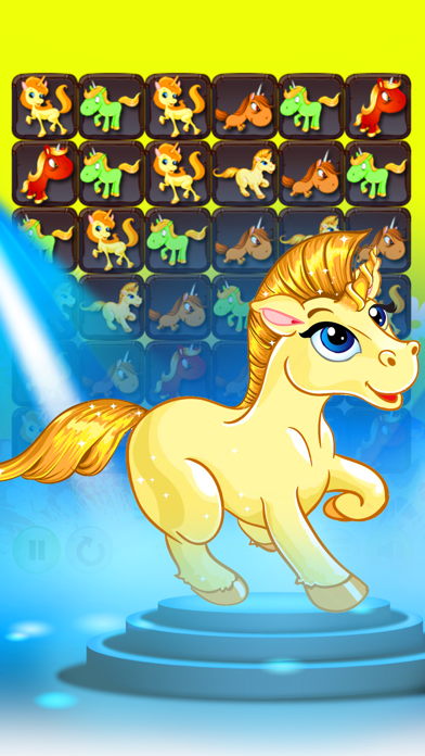 The Unicorn Horse Best Match 3 Games screenshot