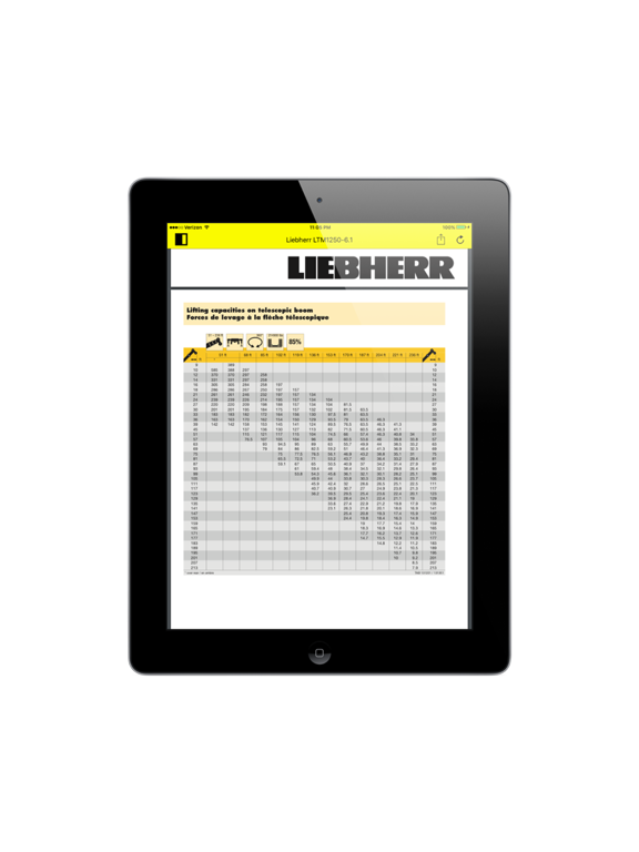 Crane & Rigger iPad screenshot
