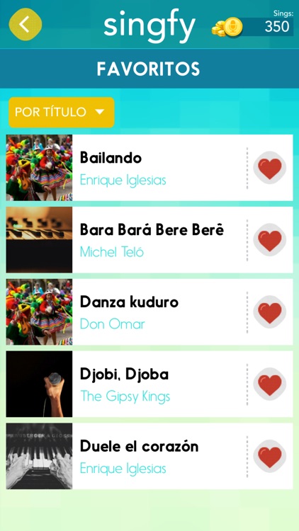 Singfy - Karaoke con la letra screenshot-4