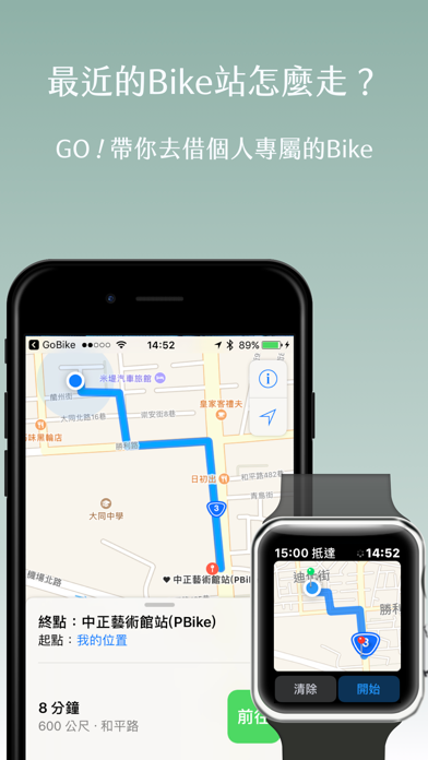 Screenshot #2 pour GoBike - 台灣最美的共享單車地圖