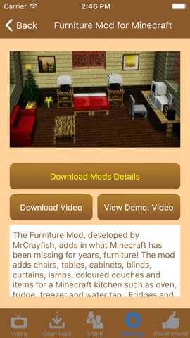 Latest Furniture Mods for Minecraft (PC)のおすすめ画像4