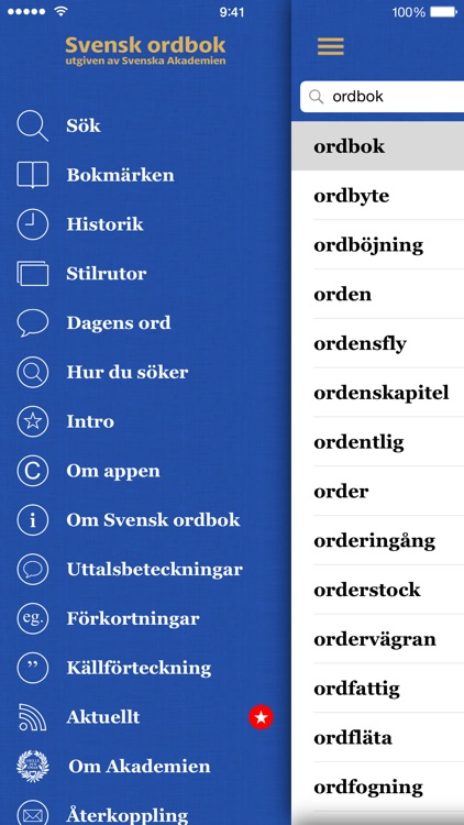 Svensk ordbok