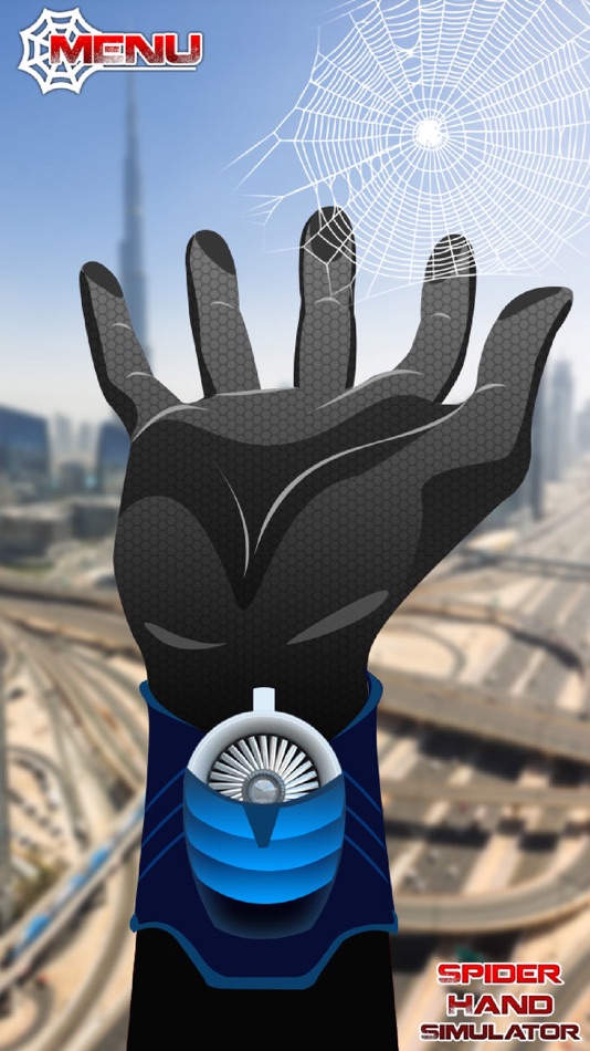 #3. Spider Hand Simulator (iOS) 由: Alina Sapolgina
