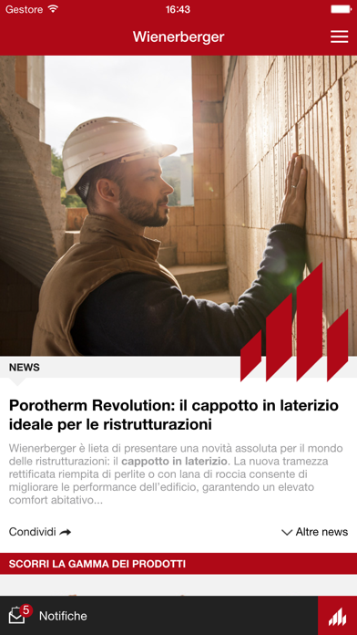 Screenshot #1 pour Wienerberger Catalogo