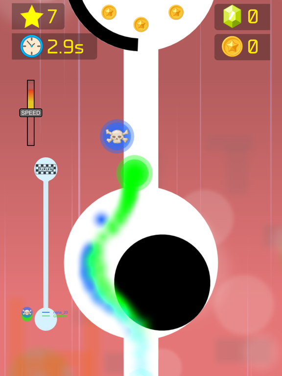 Screenshot #5 pour Follow the Line Duel 2D Deluxe