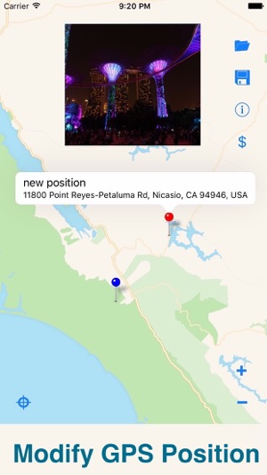 PicPos - Picture GPS location Modifier