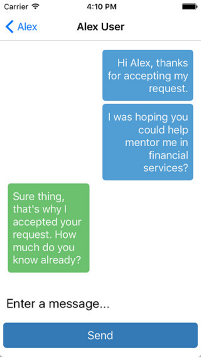 Screenshot #1 pour Find Me a Mentor