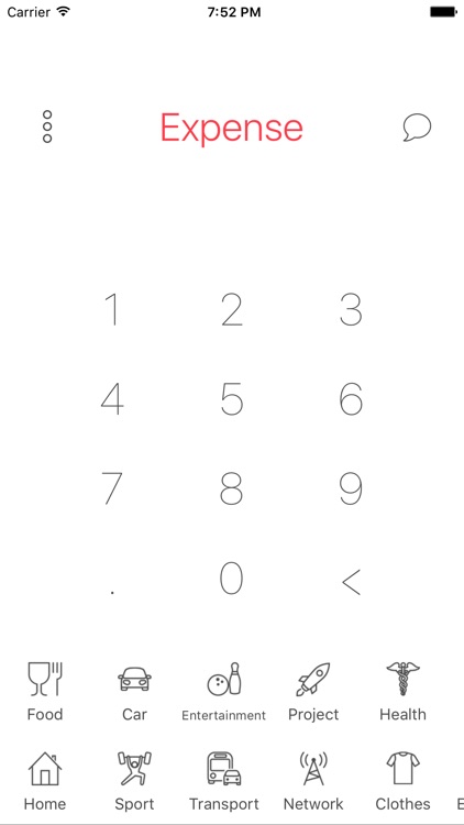 Bdgt expense tracker