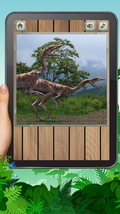 Screenshot #1 pour The Dinosaurs Puzzles